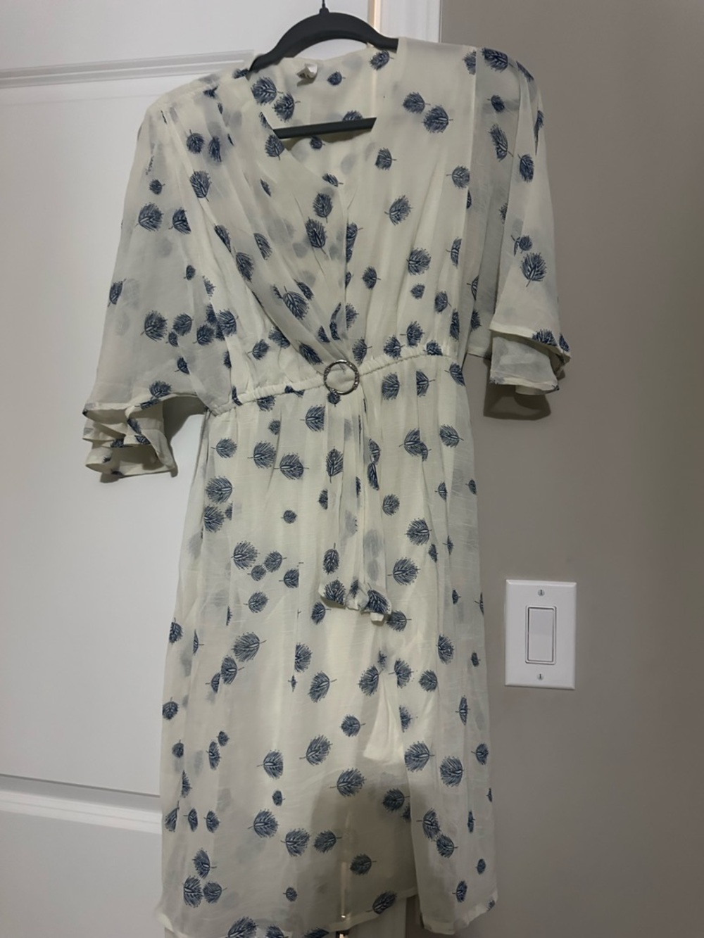 New Flutter sleeves dress